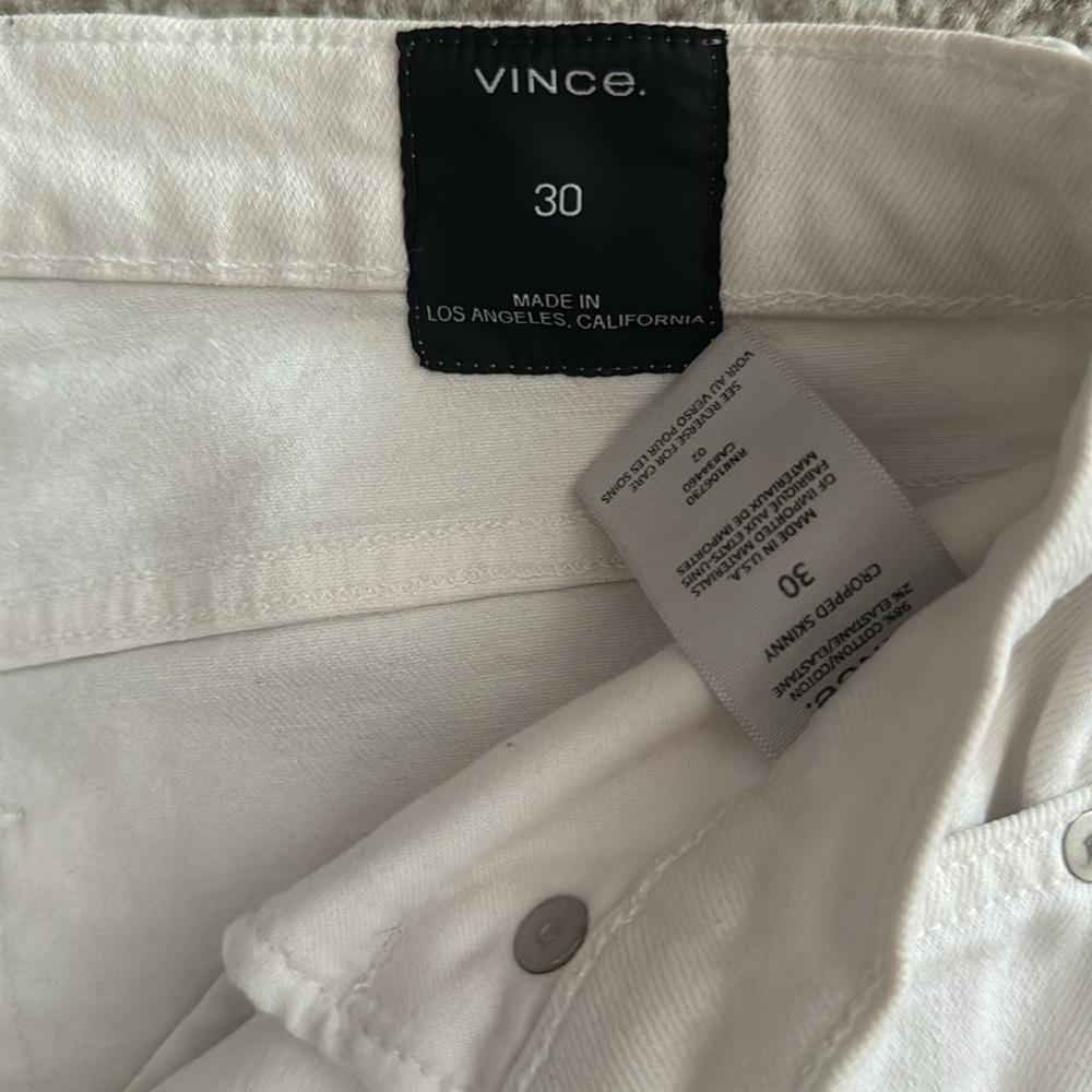 Vince White Jeans